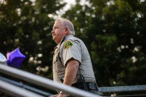 Snohomish County Sheriff Ty Trenary. He wasn't aware of the extent of the opioid epidemic in his county until he became sheriff and realized the jail had become a defacto detox center.