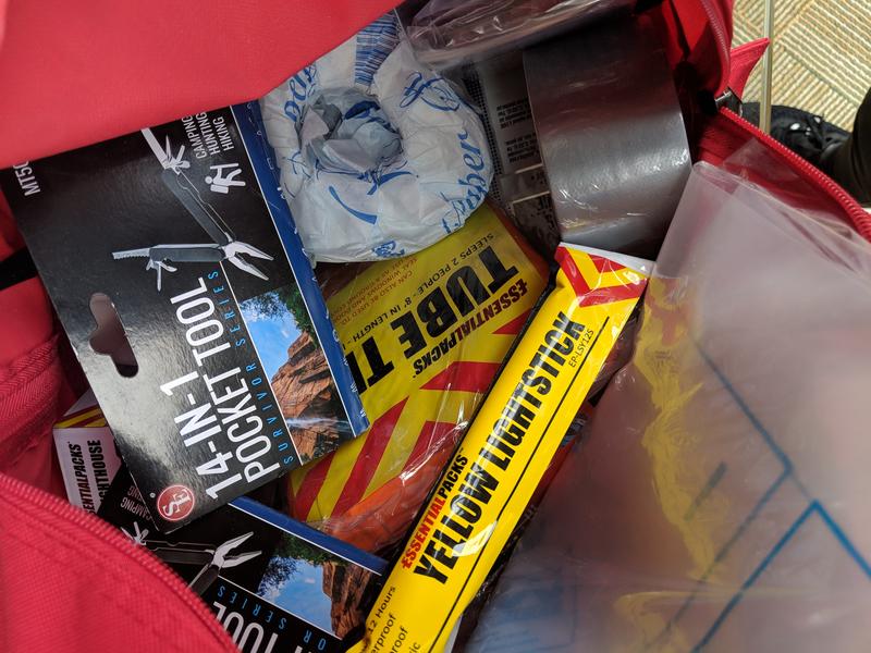 State emergency management websites have tips for what to include in your emergency kit. CREDIT: KUOW PHOTO/KJERSTIN WOOD