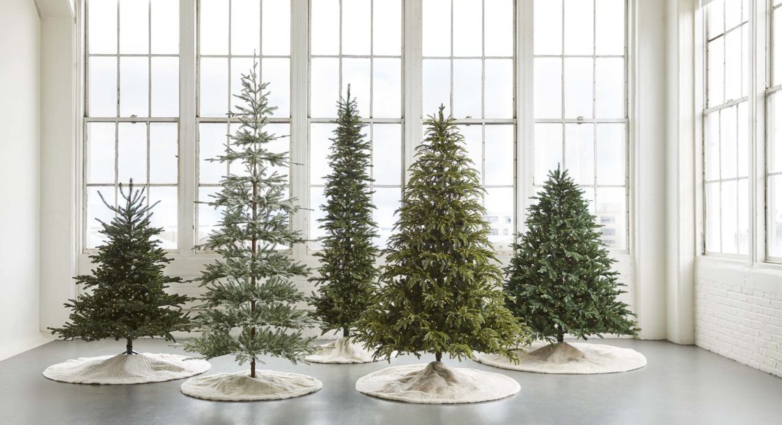 The American Christmas Tree Association, which represents manufacturers and retailers of real and artificial trees, says there are a lot of fun trends with artificial trees these days. And the trees are getting more realistic looking every year. CREDIT: COURTESY OF THE AMERICAN CHRISTMAS TREE ASSOCIATION