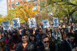 Google employees stage a walkout on Thursday in New York City and at Google offices around the world over how the company has handled sexual harassment.