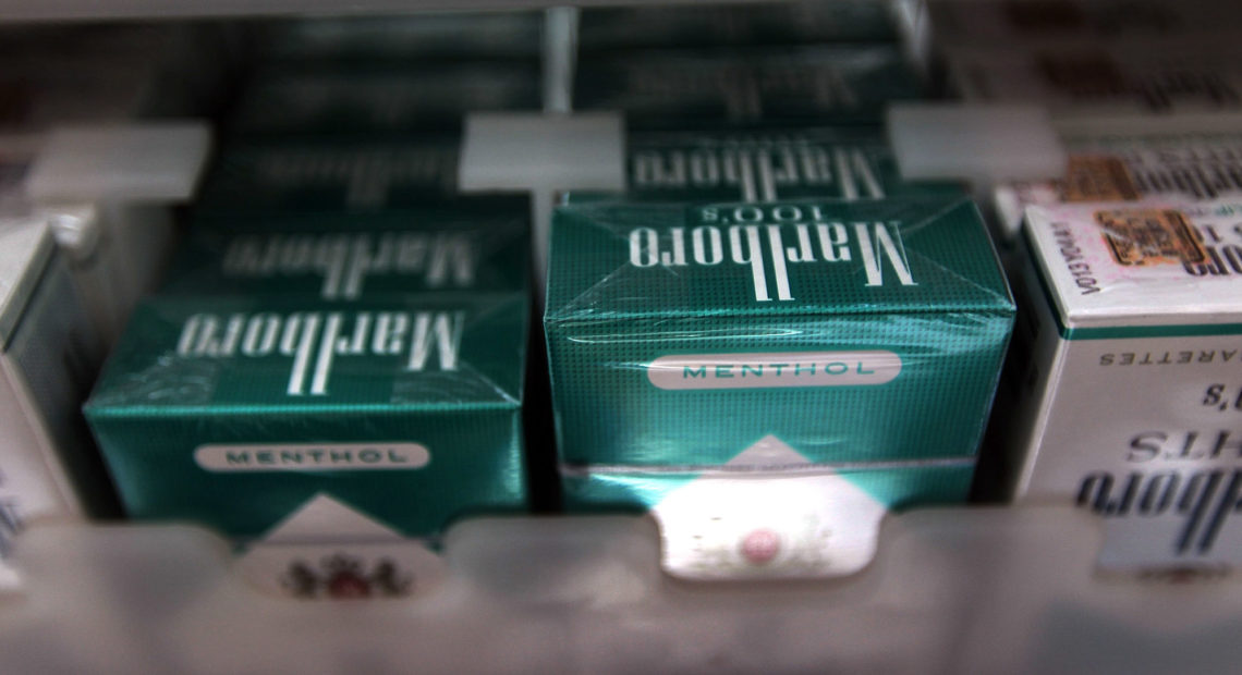 File photo. Cigarette packs.