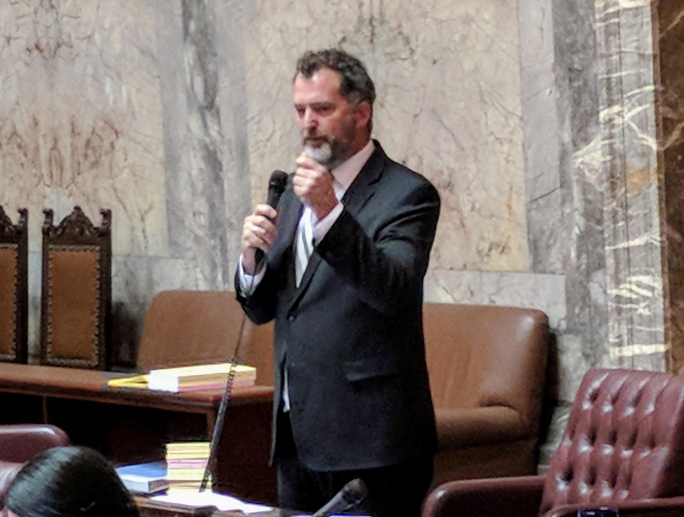 Washington state Sen. Kevin Ranker is the subject of a workplace misconduct investigation. CREDIT: WASHINGTON SENATE