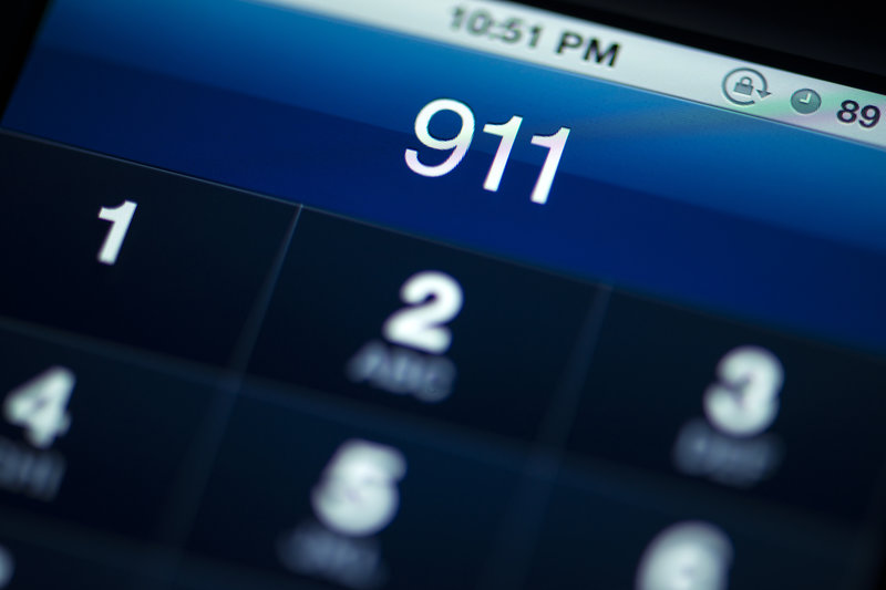 911 stock photo