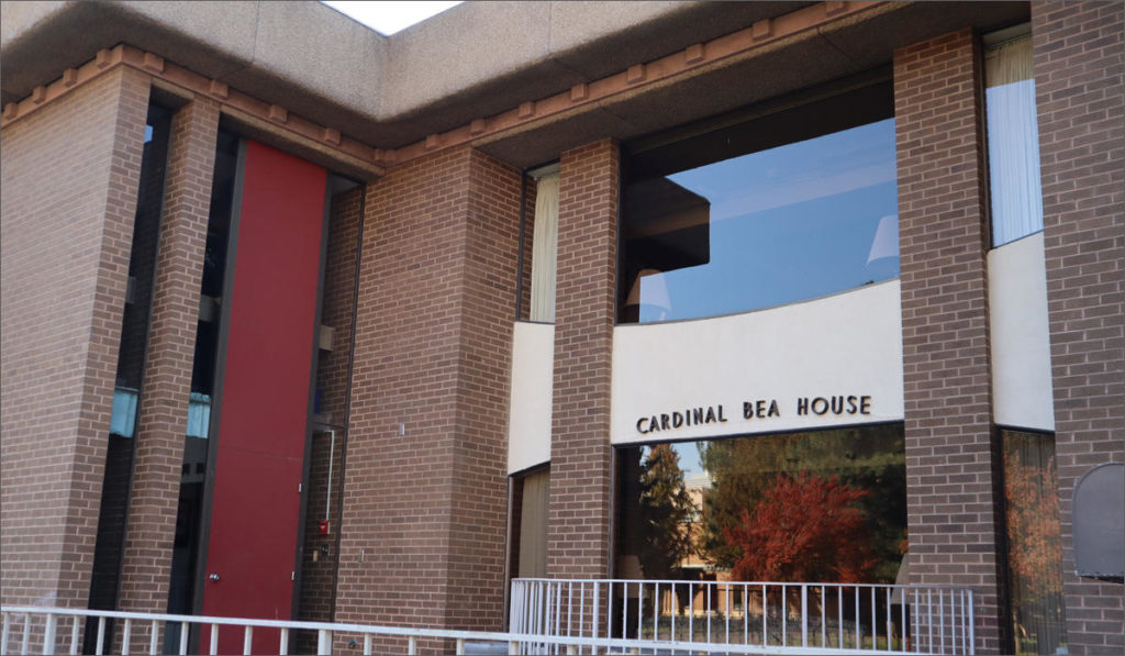 The Cardinal Bea House sits on the campus of on Gonzaga University. It played host to at least 20 Jesuit priests accused of sexual abuse. CREDIT: EMILY SCHWING/N3