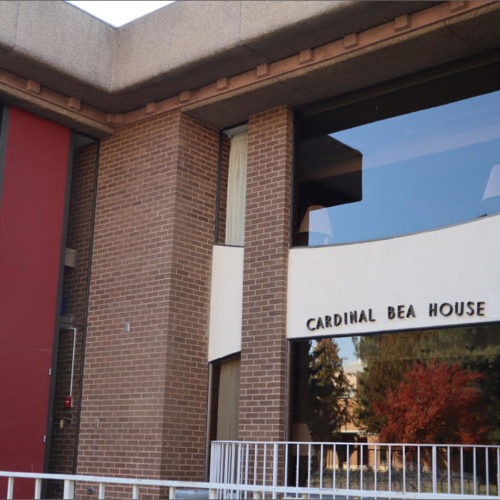 The Cardinal Bea House sits on the campus of on Gonzaga University. It played host to at least 20 Jesuit priests accused of sexual abuse. CREDIT: EMILY SCHWING/N3