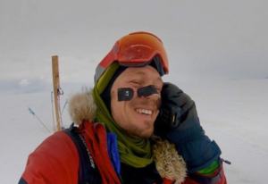 On Wednesday, Colin O'Brady became the first person to successfully traverse Antarctica from coast-to-coast alone and without wind assistance. He documented much of the unprecedented feat on his social media. CREDIT: COLIN O'BRADY/INSTAGRAM