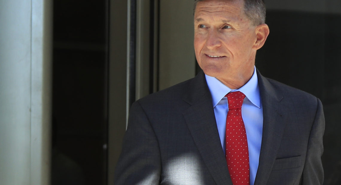Prosecutors filed new paperwork in the case of former national security adviser Mike Flynn. He's been cooperating with investigators since his guilty plea last year. CREDIT: Manuel Balce Ceneta/AP
