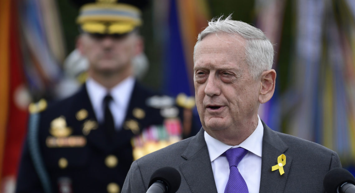 Defense Secretary Jim Mattis announced his resignation on Thursday, following a decision by President Trump to withdraw American troops from Syria. He'll be replaced by Deputy Secretary of Defense Patrick Shanahan starting in January. Susan Walsh/AP