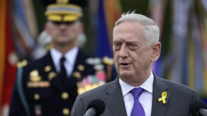 Defense Secretary Jim Mattis announced his resignation on Thursday, following a decision by President Trump to withdraw American troops from Syria. He'll be replaced by Deputy Secretary of Defense Patrick Shanahan starting in January. Susan Walsh/AP