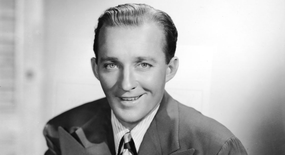 Portrait of Bing Crosby circa 1945. Swinging on a Star, written by jazz and film critic Gary Giddins, is out now.