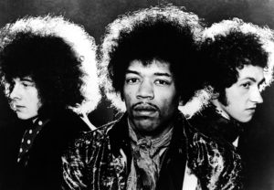 The Jimi Hendrix Experience circa 1968. Left to right: Noel Redding, Jimi Hendrix, Mitch Mitchell. CREDIT: Hulton Archive/Getty Images