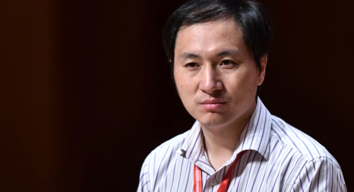 There has been a backlash since Chinese scientist He Jiankui's claim that he edited genes in embryos that became twin girls. CREDIT: Anthony Wallace/AFP/Getty Images