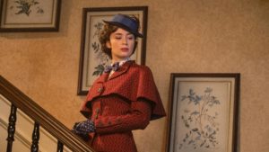 Emily Blunt plays the proper and prim magical au pair in the sequel Mary Poppins Returns. CREDIT: Jay Maidment/Disney