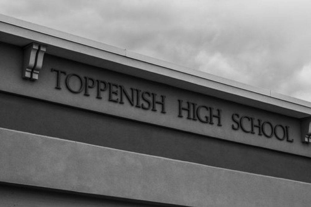 Entrance to high school