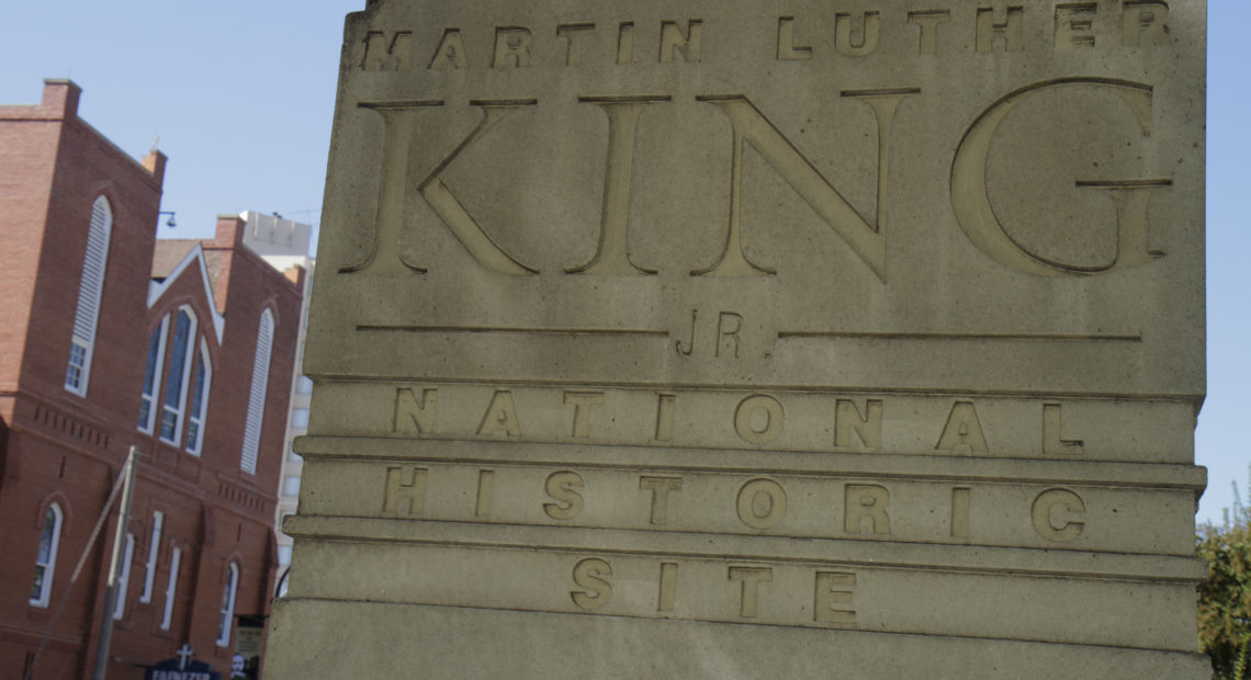 The Martin Luther King, Jr. National Historic Site in Atlanta is open for the first time in nearly a month, after a grant from the Delta Air Lines Foundation made up for the lack of federal funds from the partial government shutdown. CREDIT: Jeff Greenberg/UIG via Getty Images