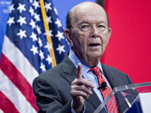 Commerce Secretary Wilbur Ross, who oversees the Census Bureau, approved adding a question about U.S. citizenship status to the 2020 census. CREDIT: Andrew Harrer/Bloomberg via Getty Images