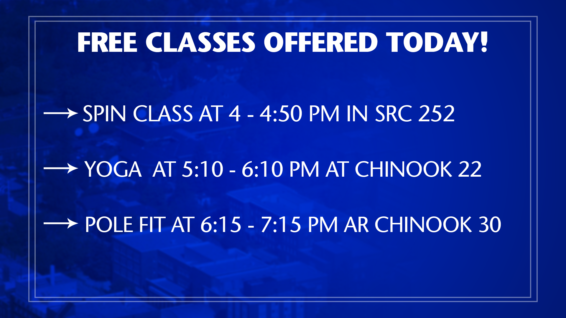 Image of rec day classes