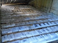 The drugs were allegedly hidden under a false door in a produce-hauling truck. CREDIT: U.S. CUSTOMS AND BORDER PROTECTION
