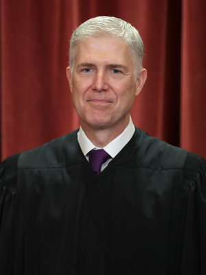 Supreme Court Justice Neil Gorsuch CREDIT: Chip Somodevilla/Getty Images
