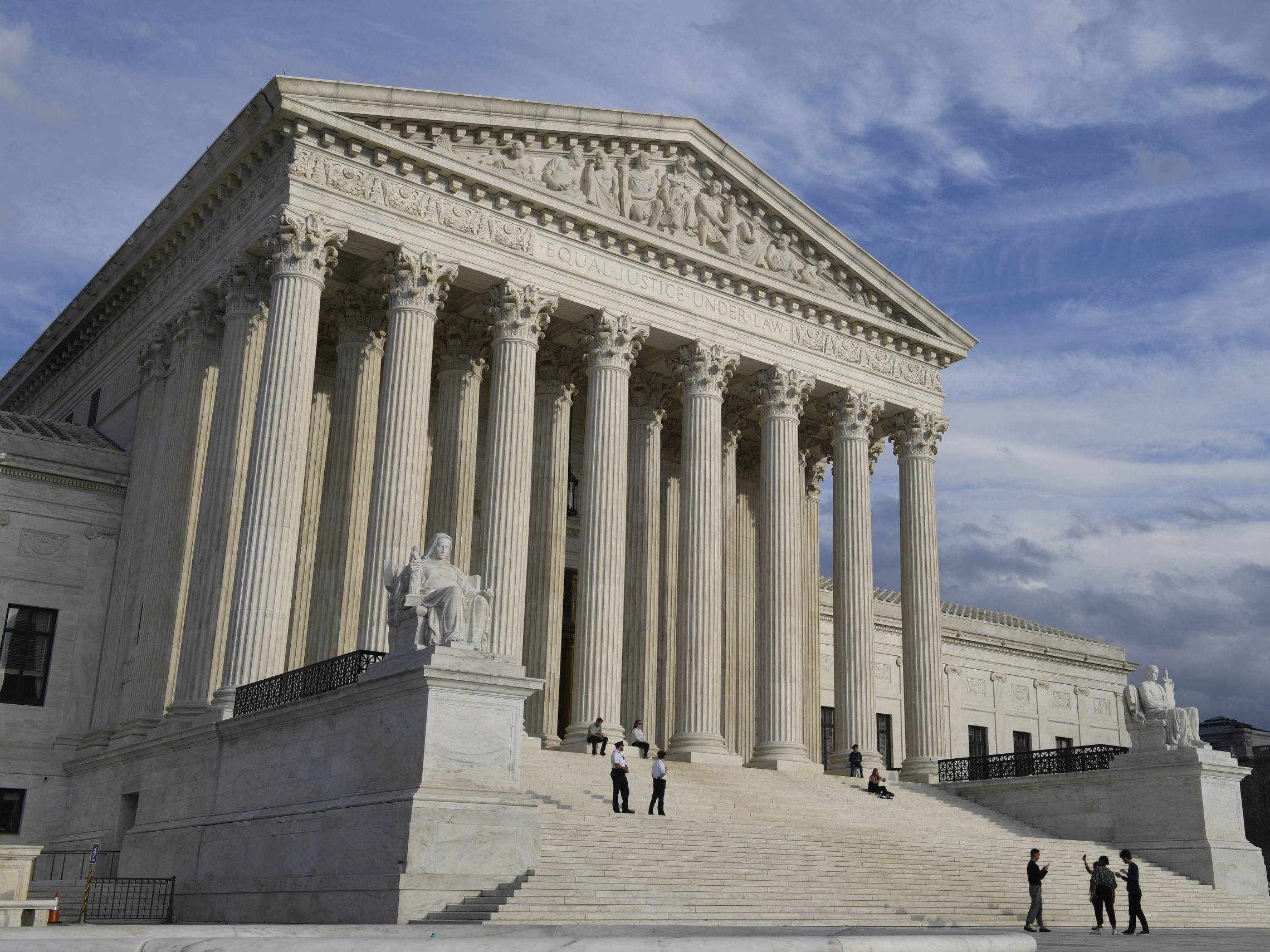 The U.S. Supreme Court in Washington where the justices ruled that the government can detain certain immigrants without bond hearings. Susan Walsh/AP