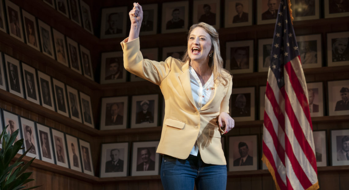 Heidi Schreck's What the Constitution Means to Me opens on Broadway on Sunday. Joan Marcus/Matt Ross Public Relations