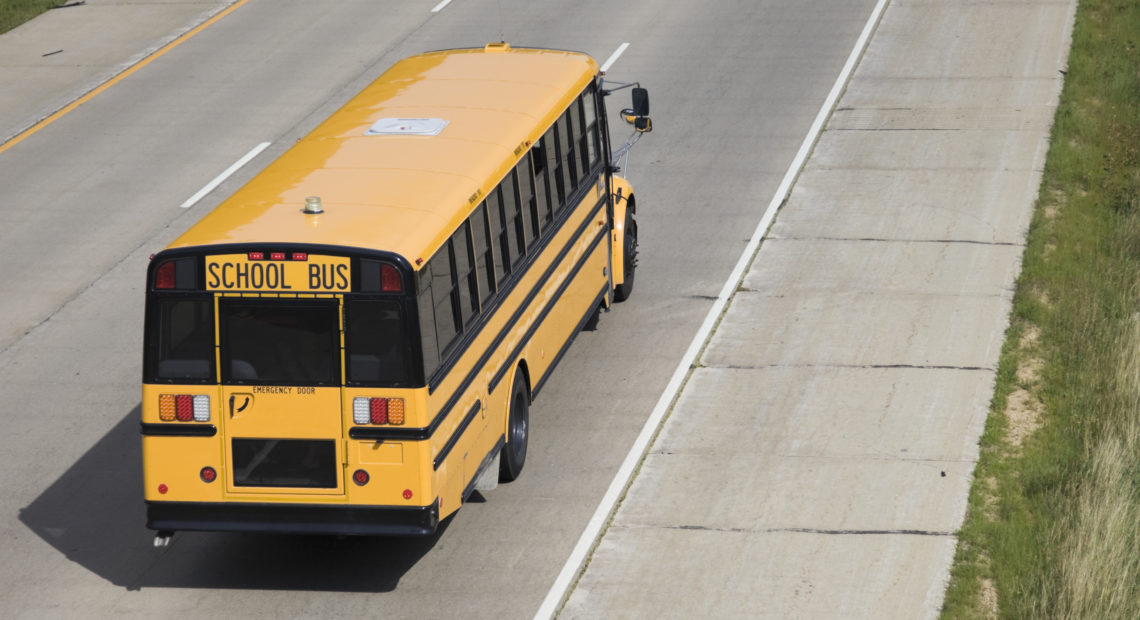 Image of yellow school bus