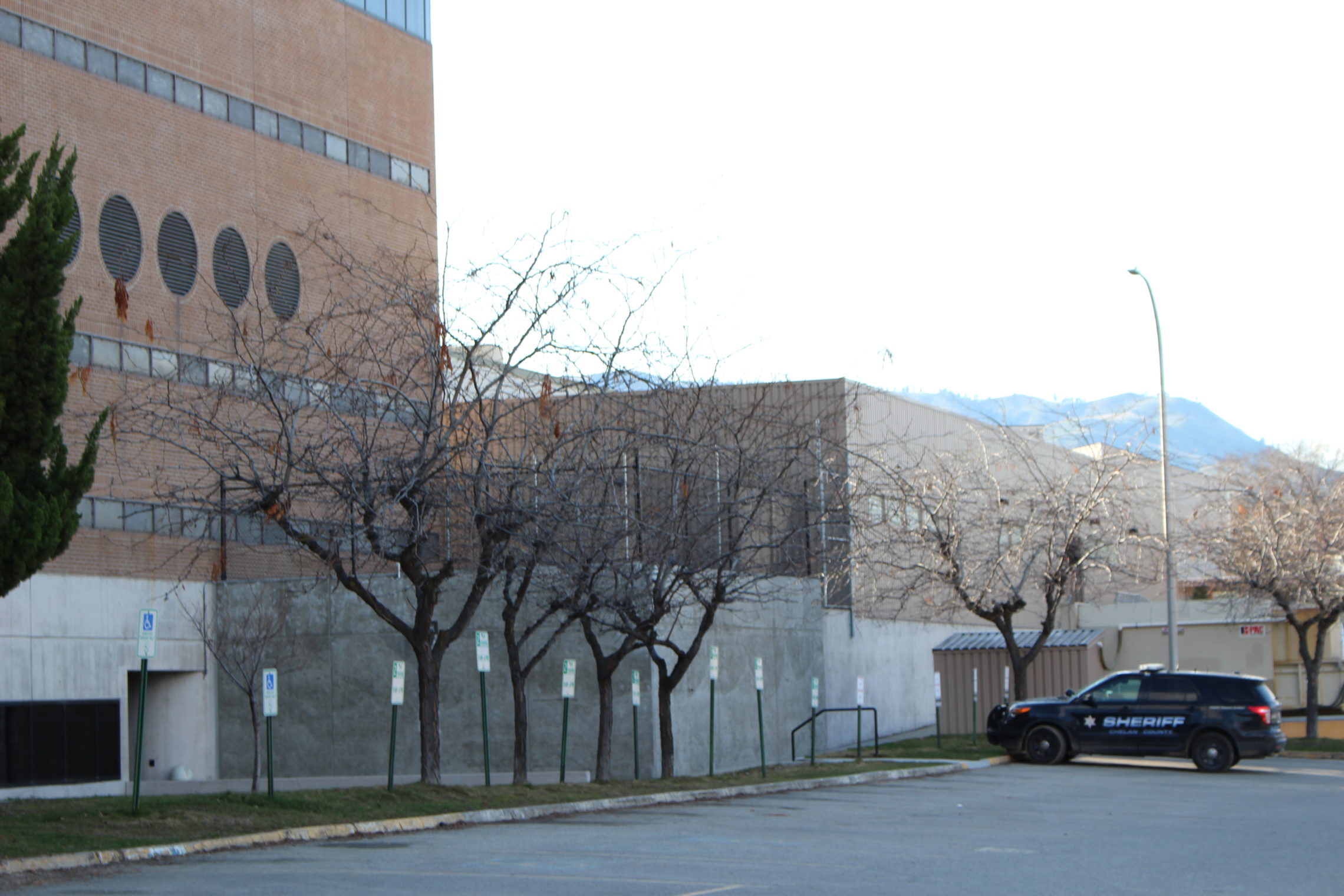 The Chelan County Jail, where Jeremy Lavendar died while unconvicted of a crime under the law. His family says his time in the Army led to drug use and mental health issues in his life, and that he needed treatment instead of being sent to jail. CREDIT: Sydney Brownstone/KUOW