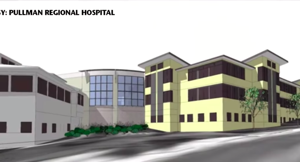 Proposed markup of what the new medical building will look like