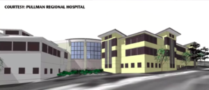Proposed markup of what the new medical building will look like