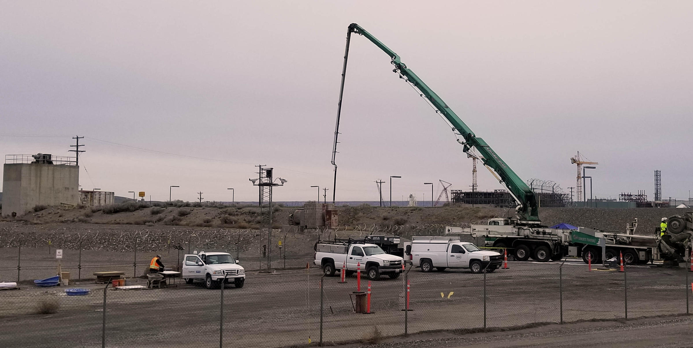 Work to seal a second Hanford tunnel with grout has wrapped up. CREDIT: U.S. DEPTARTMENT OF ENERGY