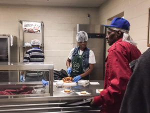 The Franciscan Center in Baltimore serves a hot lunch daily to those who need extra help, even if they receive food stamps. Those benefits could end for 755,000 able-bodied adults. Pam Fessler/NPR