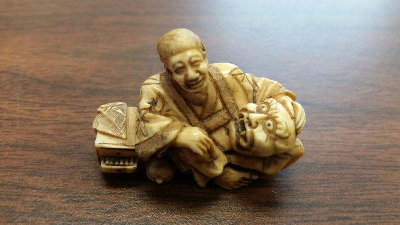 One of the ivory figurines that could land an Everett man behind bars. Courtesy of Office of Washington Attorney General