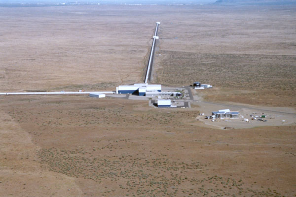 The LIGO detector in Hanford, Wash., near the Tri-Cities is one of three such detector sites in the world. The others are in Louisiana and Italy. CREDIT: LIGO