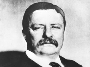 Former U.S. President Theodore "Teddy" Roosevelt.