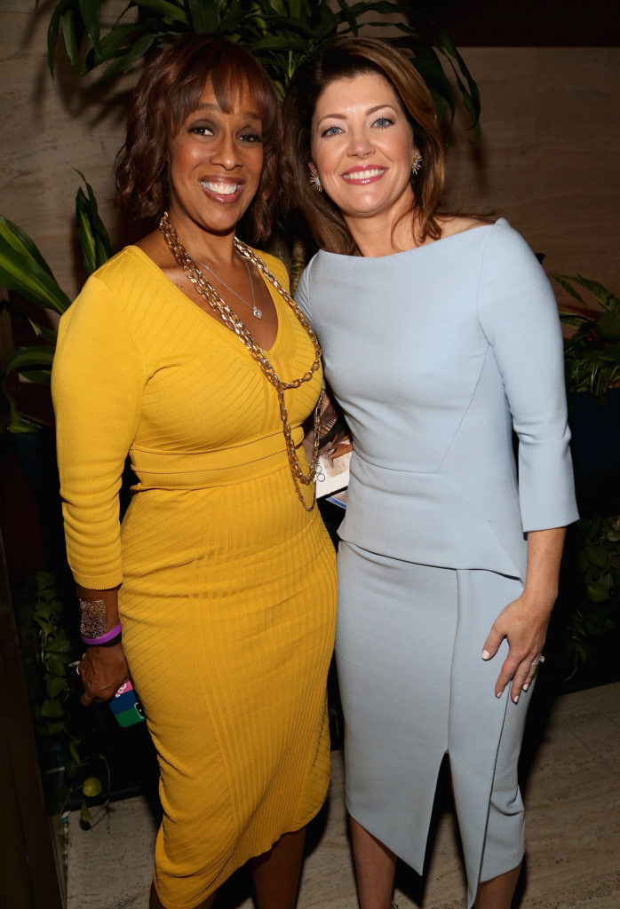 Gayle King and Norah O'Donnell attend The Hollywood Reporter's Most Powerful People In Media last April. Sylvain Gaboury/Patrick McMullan via Getty Image