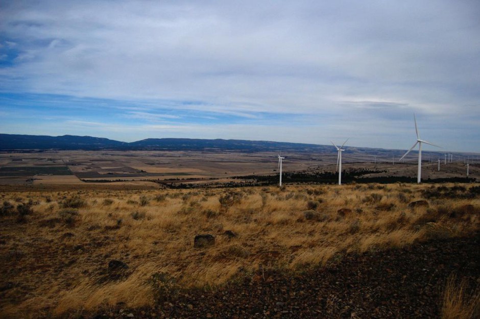 A view near the proposed upper reservoir of the Goldendale Energy Storage project. CREDIT: RYE DEVELOPMENT