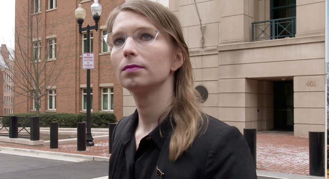 Chelsea Manning, a former military intelligence analyst, was freed after refusing to testify about WikiLeaks, but she now faces a new subpoena. CREDIT: Ford Fischer/News2Share/Reuters