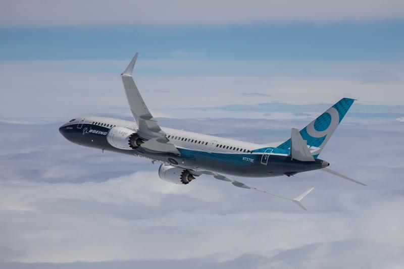 Boeing 737 Max jets are now being flown to the spacious airport in Moses Lake, Washington, for storage. PAUL WEATHERMAN / BOEING