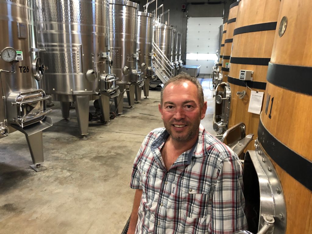 Gilles Nicault, head winemaker at Long Shadows winery in Walla Walla, says quality wine in the can could surprise consumers and make new Northwest wine fans. CREDIT: ANNA KING/N3