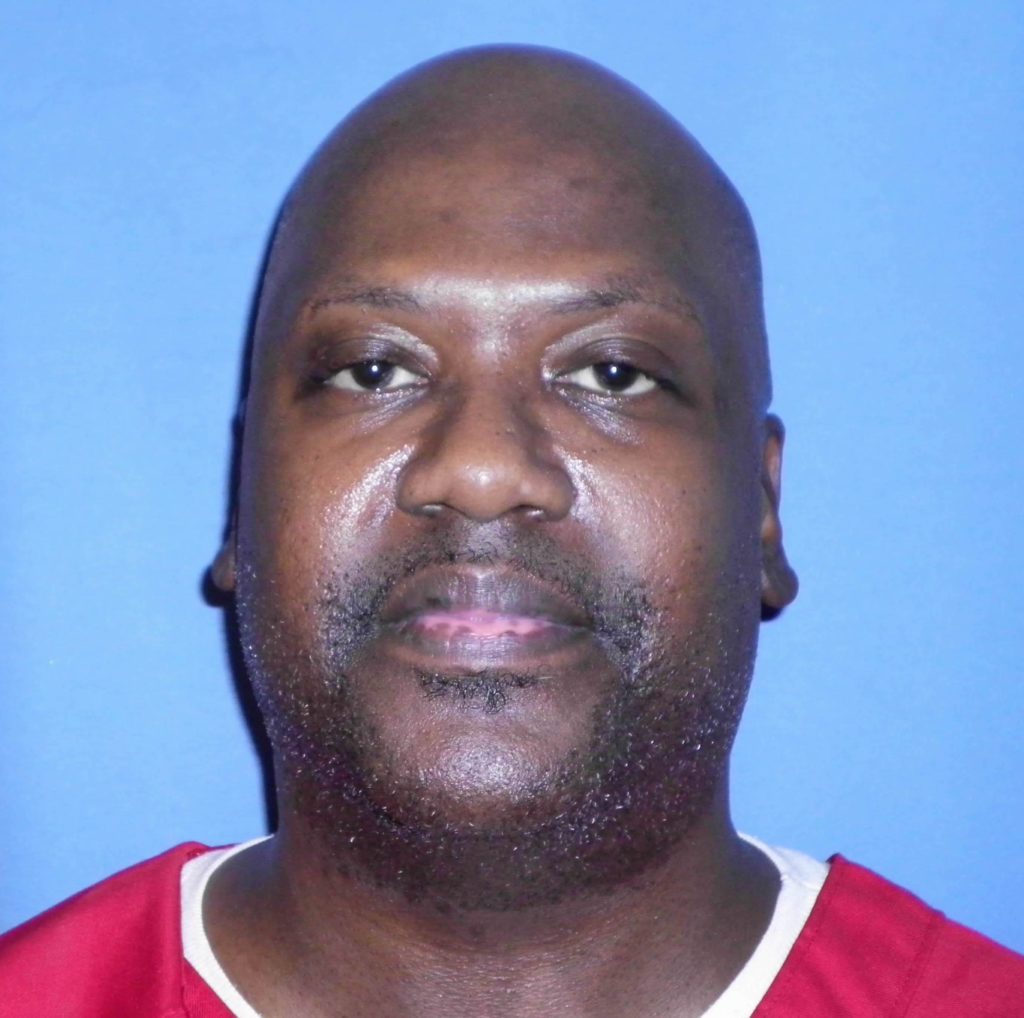 Curtis Flowers, whose murder case has gone to trial six times, is seen in an August 2017 photo.
