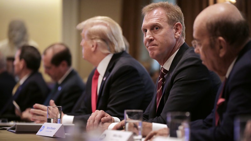 Acting Defense Secretary Patrick Shanahan is not moving forward with the confirmation process to take the job permanently, President Trump announced on Tuesday. CREDIT: CHIP SOMODEVILLA/GETTY IMAGES