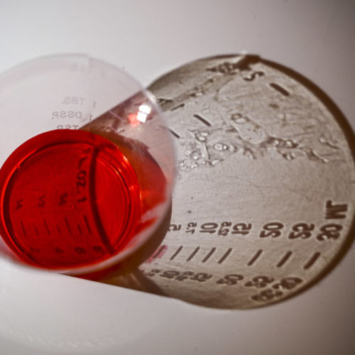 A 5ml dose of liquid oxycodone, an opioid pain relief medication, sits on a table in Washington, D.C., March 29, 2019. During the opioid epidemic, roughly 218,000 Americans have died from overdoses tied to prescription pain pills, according to the Centers for Disease Control and Prevention. EVA HAMBACH/AFP/Getty Images