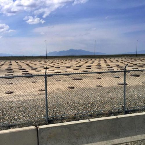 Radioactive waste shipped to Idaho from a Midwestern nuclear weapons facility during the Cold War has been compacted and sent out of state for permanent disposal. A U.S. Department of Energy contractor on Wednesday said nearly 26,000 cubic yards of waste contaminated with plutonium-238 has been sent to a storage facility in New Mexico. CREDIT: KEITH RIDLER/AP