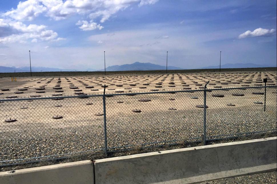 Radioactive waste shipped to Idaho from a Midwestern nuclear weapons facility during the Cold War has been compacted and sent out of state for permanent disposal. A U.S. Department of Energy contractor on Wednesday said nearly 26,000 cubic yards of waste contaminated with plutonium-238 has been sent to a storage facility in New Mexico. CREDIT: KEITH RIDLER/AP