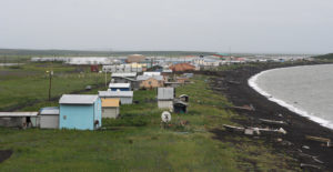 The village of Stebbins on the Norton Sound coast in Western Alaska. Bill Roth /Anchorage Daily News