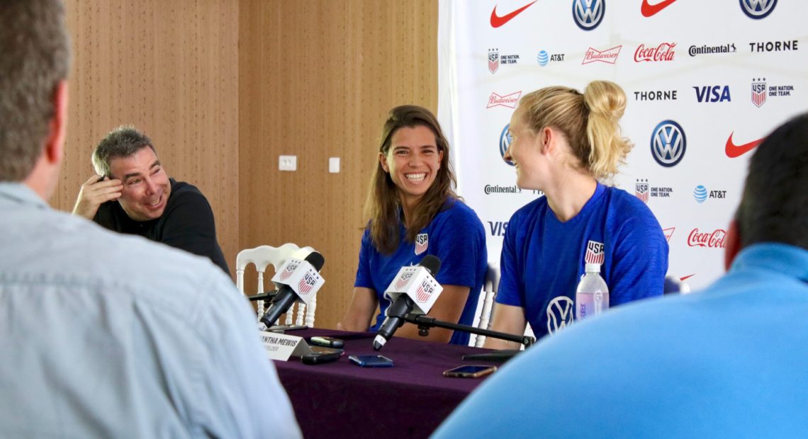 USWNT Press Conference-Murrow College