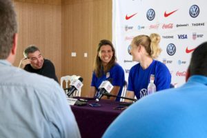 USWNT Press Conference-Murrow College