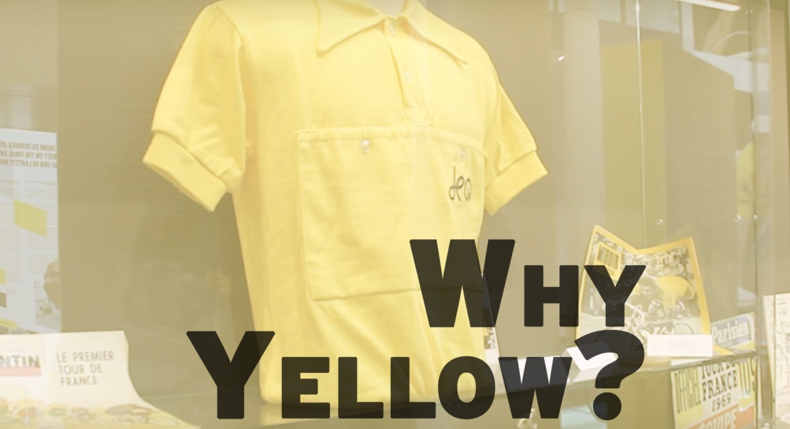 Why yellow at Tour de France?