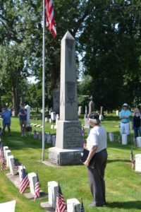 Sherrilyn Jacobson, a 20-year U.S. military veteran oversees the cemetery at Ft. Walla Walla. She joined Joanna Lanning for the post-Memorial Day tour of Mountain View Cemetery to discuss the abundance of veterans buried there, including many from the Civil War.