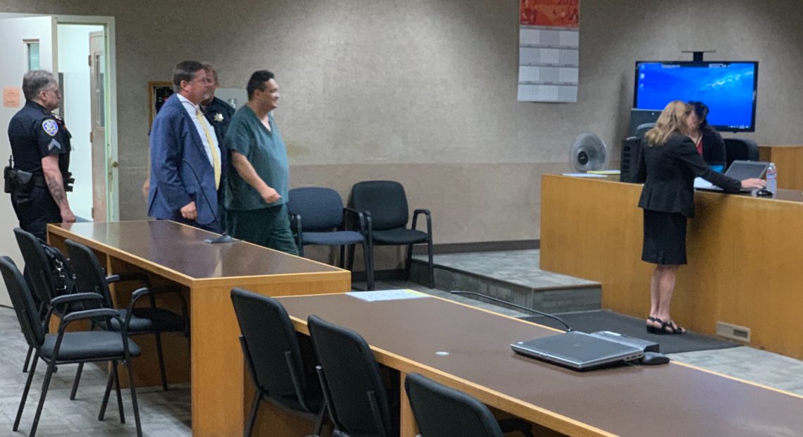 Former Wapato mayor and city administrator Juan Orozco in Yakima County Superior Court Aug. 14, 2019.